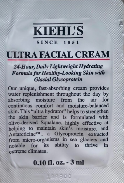 Kiehl's Ultra Facial Cream 3ml