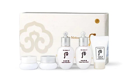 The History of Whoo GongJinHyang Seol Radiant White Special Gift Set 5 items