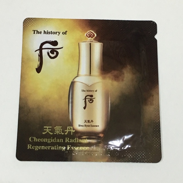 The History Of Whoo Cheongidan Radiant Regenerating Essence 1ml