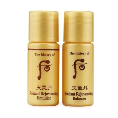 The history of whoo ultimate rejuvenating balancer + emulsion