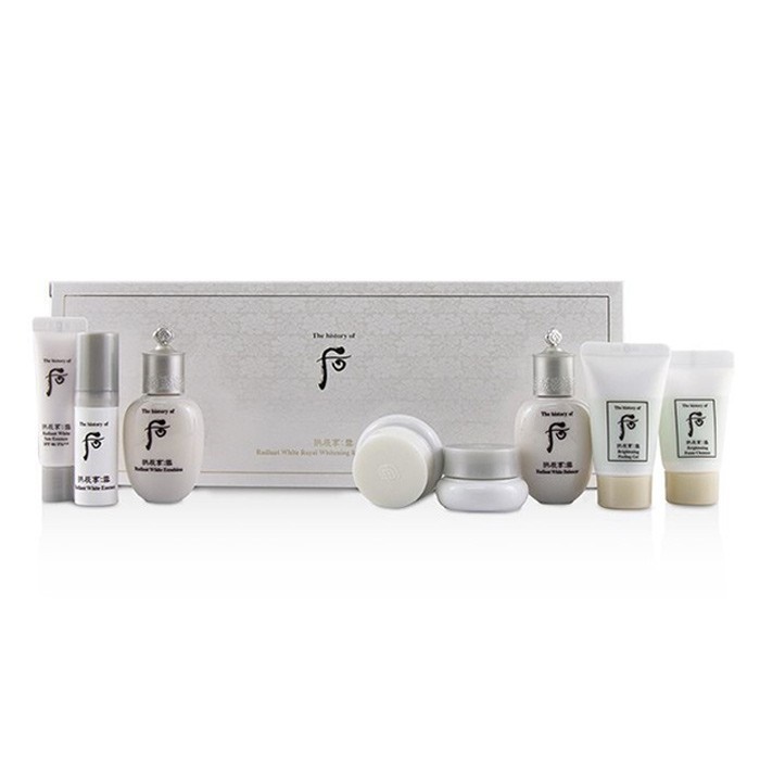 The History of Whoo Gongjinhyang Seol Radiant White Royal Whitening 8pcs