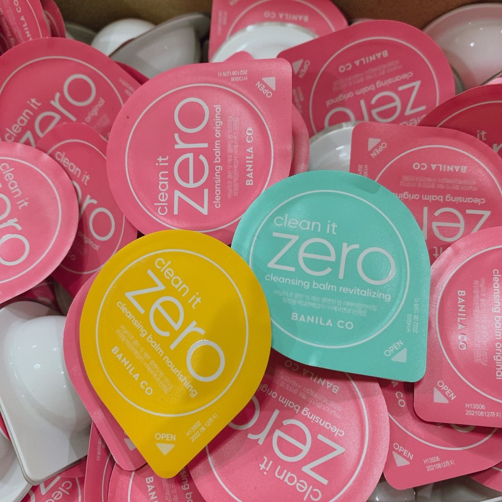 Banila Co Clean it Zero #Sample สีเหลือง dry skin